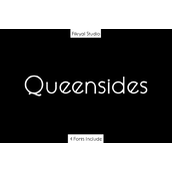 Queensides字体
