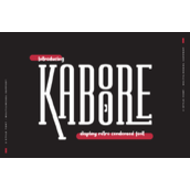 Kaboore字体