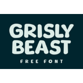 Grisly beast字体