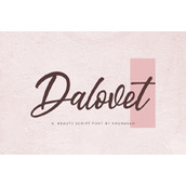 Dalovet字体