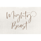 Mighty beast字体