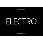 Electro字体