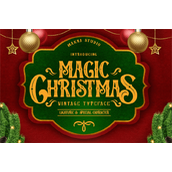 magic christma字体