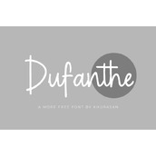 Dufanthe字体