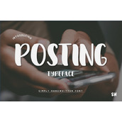 Posting字体