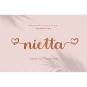 Nietta字体