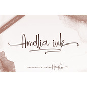 Amellia ink字体