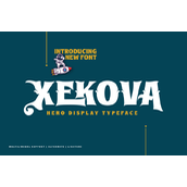 Xekov atrial字体