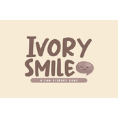 Ivory smile字体