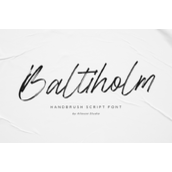 Baltiholm字体