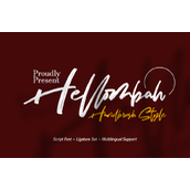 Hellombah字体