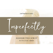 Imperfectly字体
