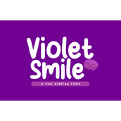 Violet smile字体