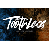 Toothless字体