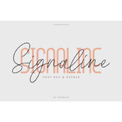 Signaline sans字体