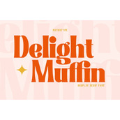 Delight muffin字体