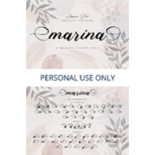 Marina字体