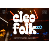 Cleo folk字体