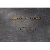 Manderley字体