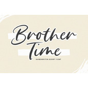 Brother time字体