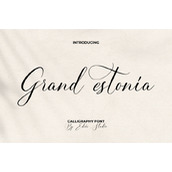 Grand estonia字体