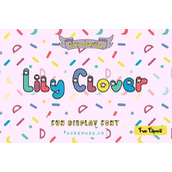 Lily clover字体
