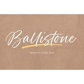 Ballistone字体