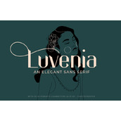 Luvenia字体