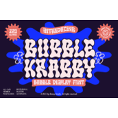 Bubble krabby字体