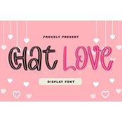 chat love字体