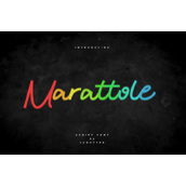 marattole字体