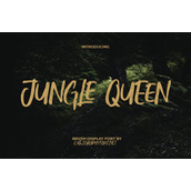 jungle queen字体