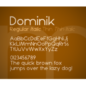 Dominik字体