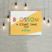 Blossom字体