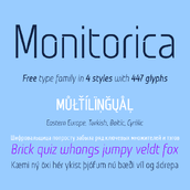Monitorica字体