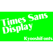 Times Sans字体