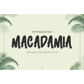 Macadamia字体