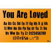 You Are Loved字体