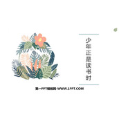 《少年正是读书时》PPT精品课件下载