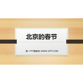 《北京的春节》PPT优秀课件下载