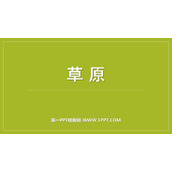 《草原》PPT优秀课件下载