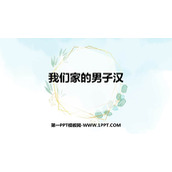 《我们家的男子汉》PPT精品课件下载