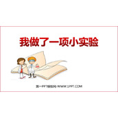《我做了一项小实验》PPT优秀课件下载