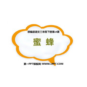 《蜜蜂》PPT说课课件