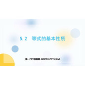 《等式的基本性质》PPT免费课件