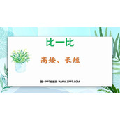 《高矮、长短》比一比PPT教学课件