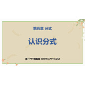 《认识分式》分式与分式方程PPT教学课件