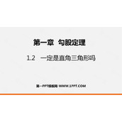 《一定是直角三角形吗》勾股定理PPT免费课件