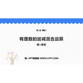 《有理数的加减混合运算》有理数及其运算PPT教学课件(第1课时)