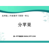 《分苹果》除法PPT课件下载
